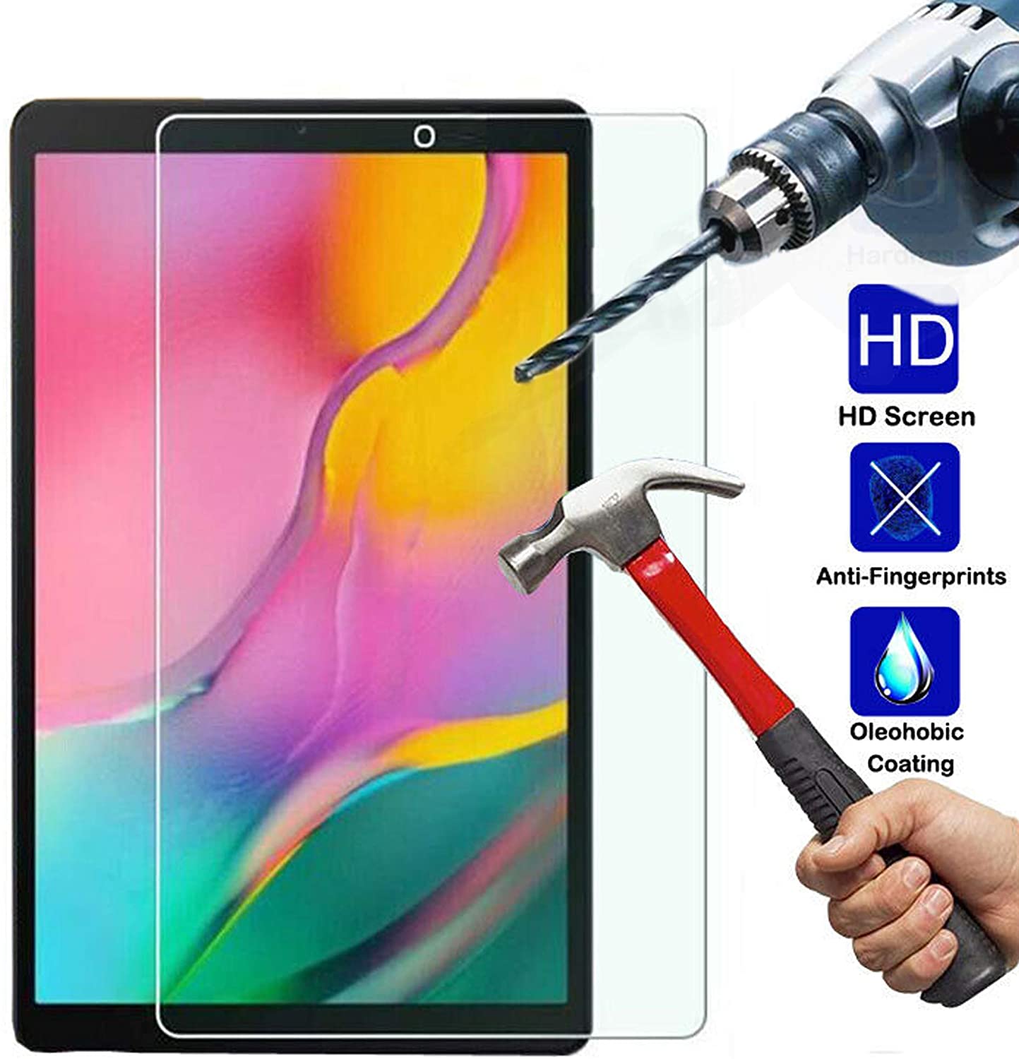 Mobile Stuff Samsung Galaxy Tab A T515/T510 10.1 2019 Screen Protector - Image 4