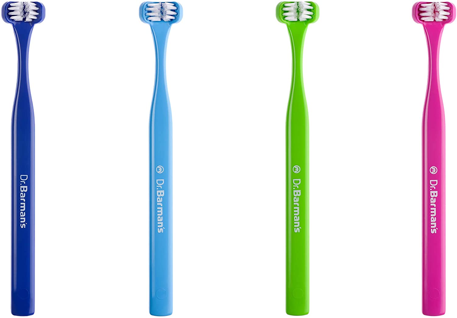 Dr. Barman's Superbrush 1 Child Baby Toothbrush, 0 to 6 Years, Triple Action, 1-Pack, Various