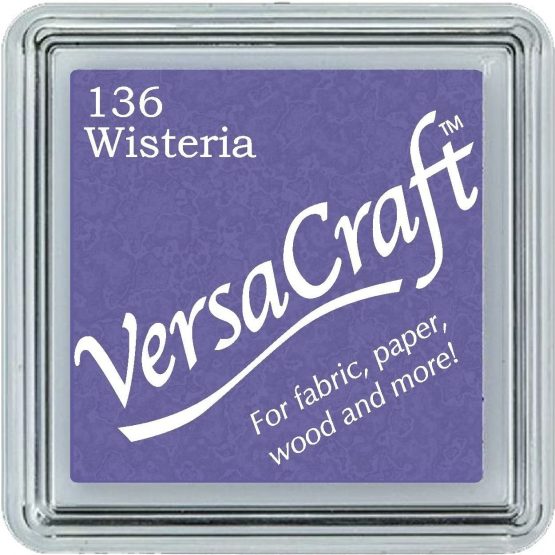 Versacraft Fabric Small Cube 25 x 25 mm vks-136 Ink Pad Wisteria