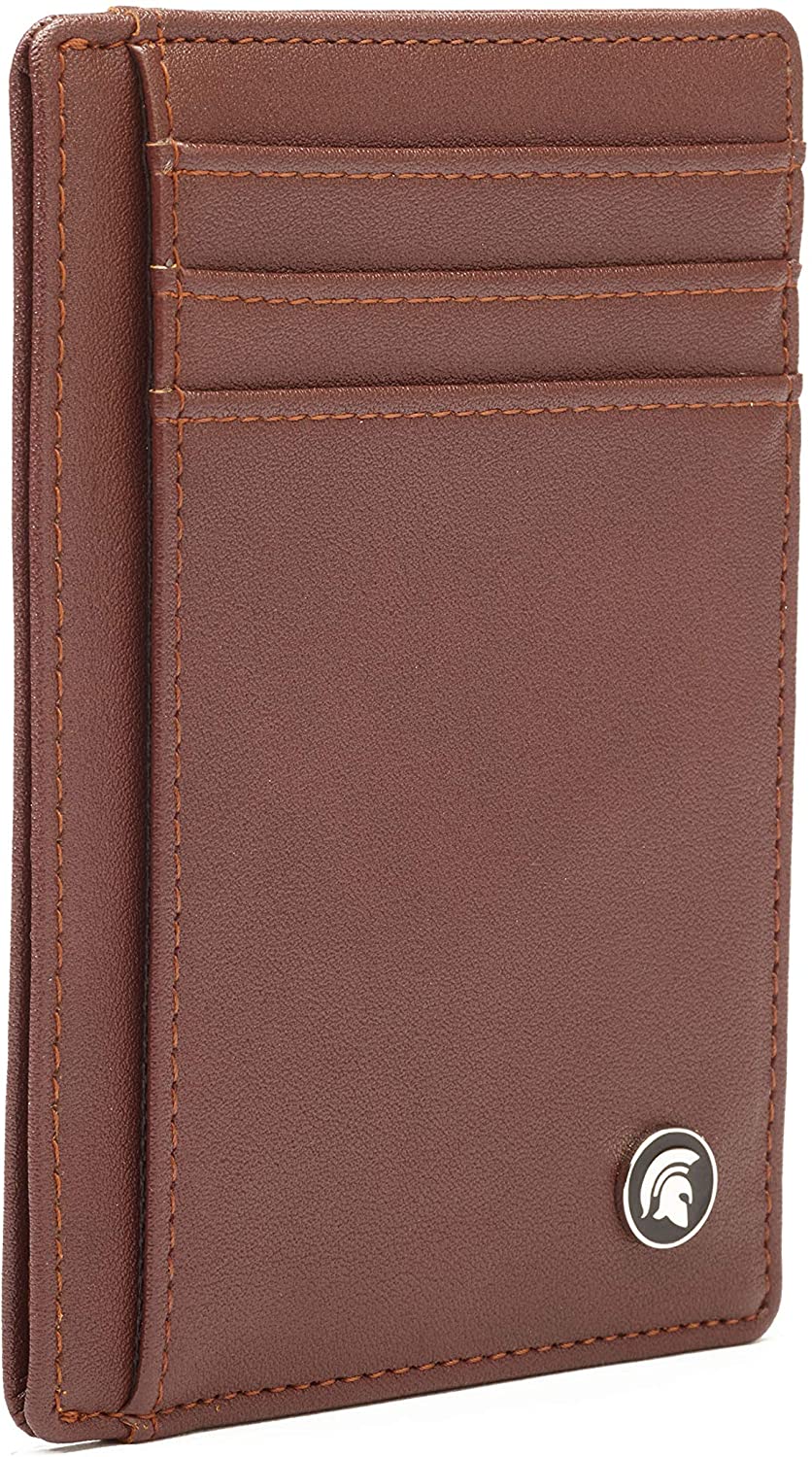 POWR Mens Wallet, Slim RFID Blocking Minimalist Credit Card Holder (Dark Brown), Holds up to 7 Cards and Bank Notes, Ideal for Travel - Image 4