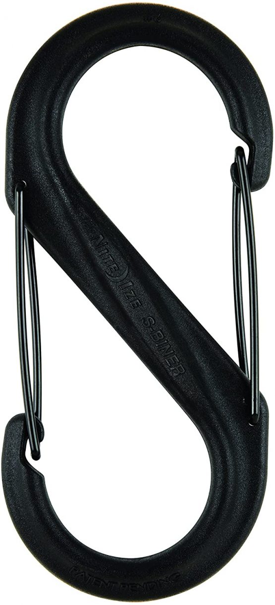 Nite Ize Unisex's S-biner Dual Carabiner Plastic #6, Black, Size 6 - Image 2