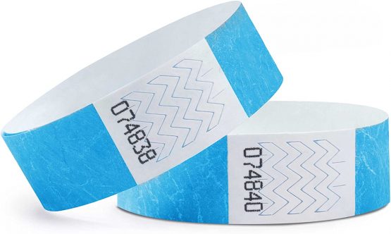 linie zwo®, Pack of 100 wristbands Tyvek® 19 mm