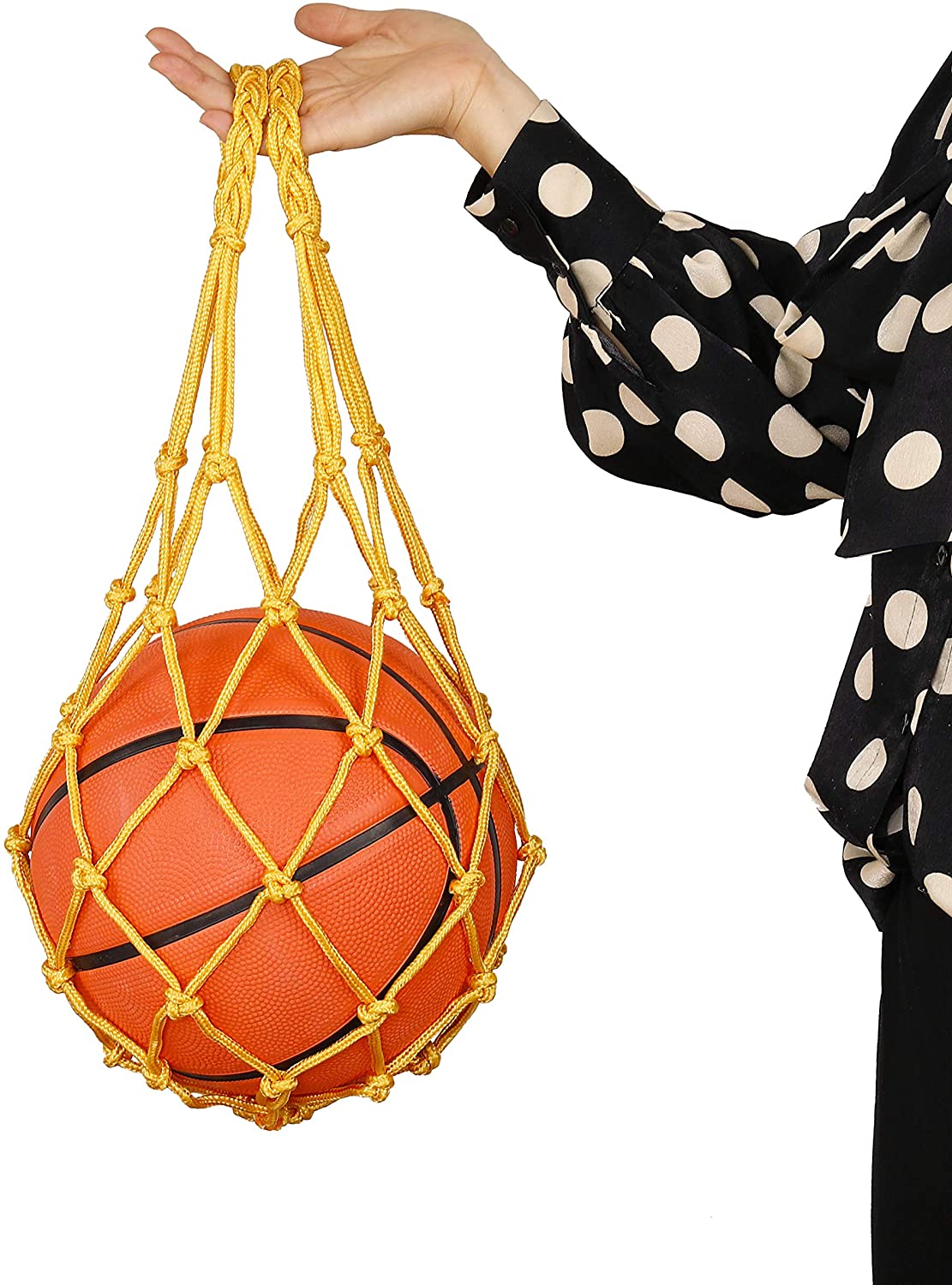 MaoXinTek Ball Net Bag Mesh Storage Sports Carrier Holder for ...
