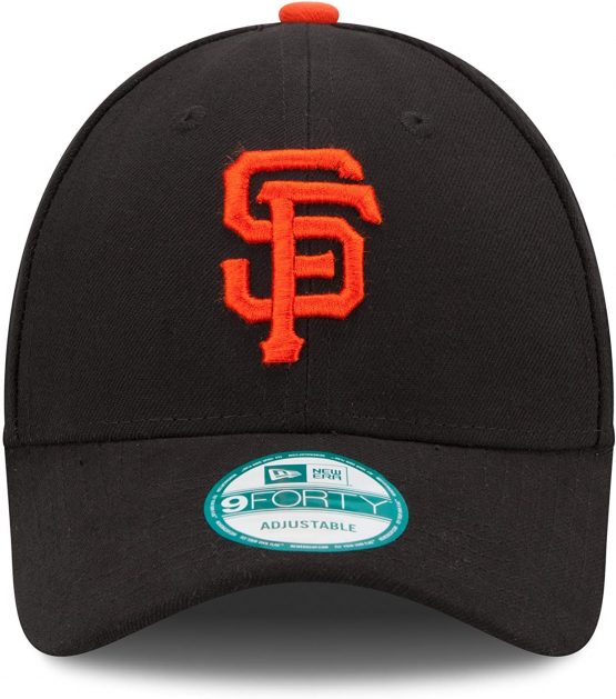New Era Men's League San Francisco Giants Offical Team Colour Baseball Cap, Black - Image 2