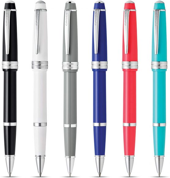 Cross Bailey Light Polished Teal Resin Rollerball Pen INCL. Premium Gift Box - Refillable Medium Gel Ink Rollerball AT0745-6 - Image 3