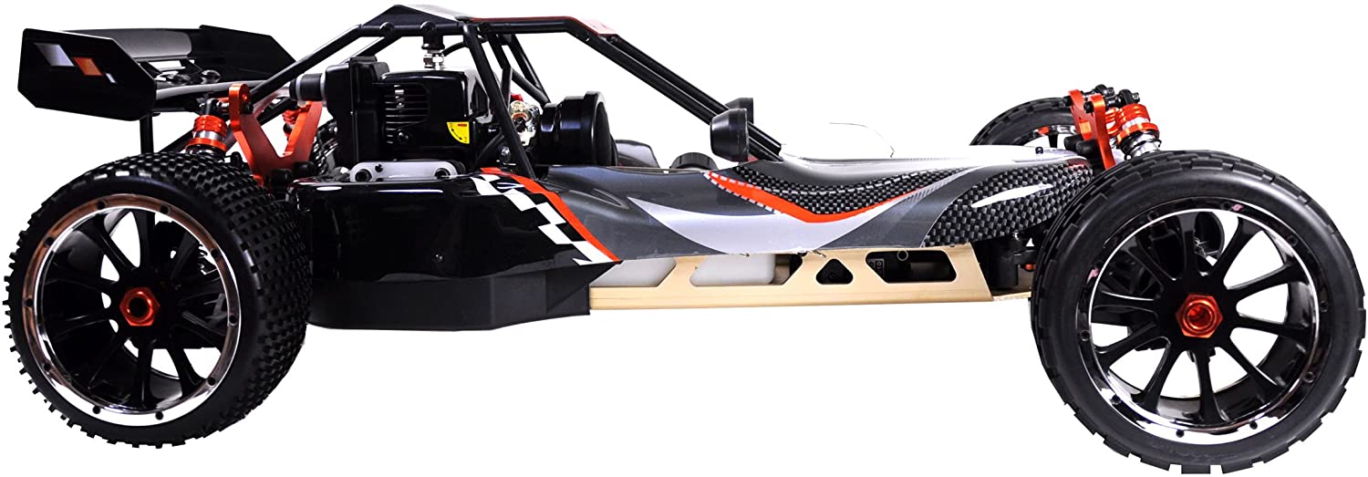 Amewi Pitbull 22060 Buggy 1: 5 x M, 30 cm/2.4 GHz - 2WD, Black, 11.81 x 18.9 x 10.63 inches - Image 3