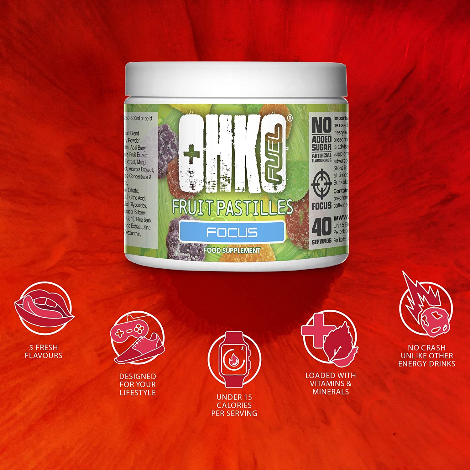 Focus Energy Drink Powder for Gamers