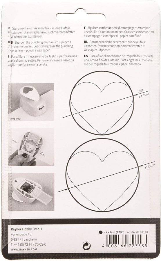 RAYHER Round/Circle Hole Punch, 1 3/4”, 4.45 cm - Image 3
