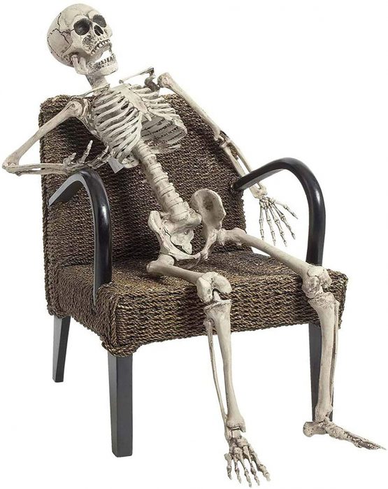 Posable Skeleton - 160cm Accessory for Halloween Living Dead Fancy Dress - Image 2