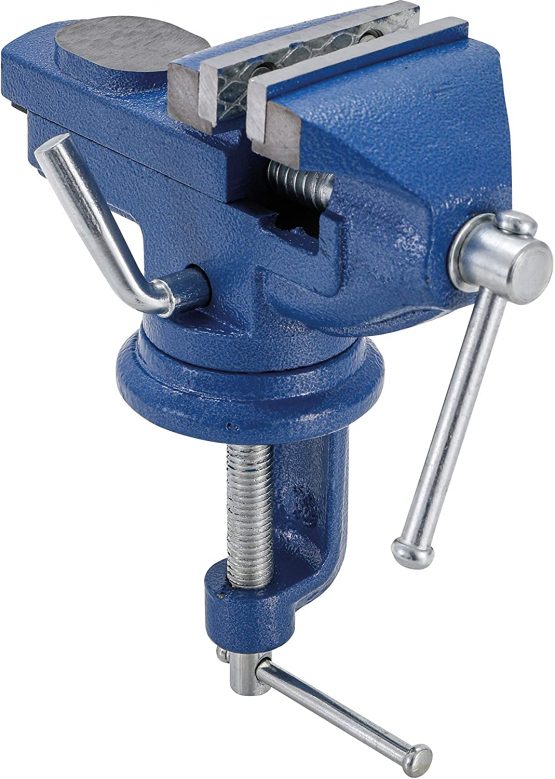 Kraftmann 3056 | Table Vice | with anvil | Jaw 60 mm