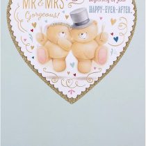 Forever Friends Wedding Congratulations Card from Hallmark - Large Letter Size