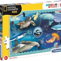 Clementoni - 27141 - National Geographic Kids - Ocean Explorer - 104 pieces - Made in Italy - jigsaw puzzle children age 6+
