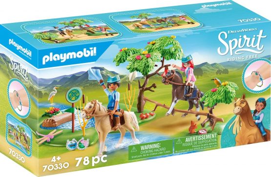 PLAYMOBIL DreamWorks Spirit 70330 River Challenge Toy, Multicoloured, 348 x 90 x 187 mm