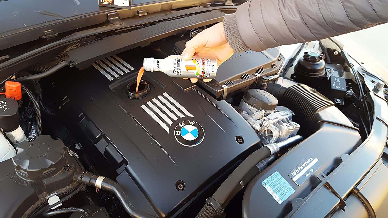 XADO Motor Oil Additive Metal Conditioner Engine Treatment - Wear Protection & Rebuilding of Worn Metal - Cars Vans Trucks - Maximum RF 100 1 Stage - Image 2