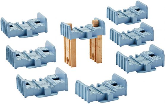 Fisher Price DFW99 - Thomas and Friends Wooden Railway Build-it-Higher Track Riser Set - Image 2