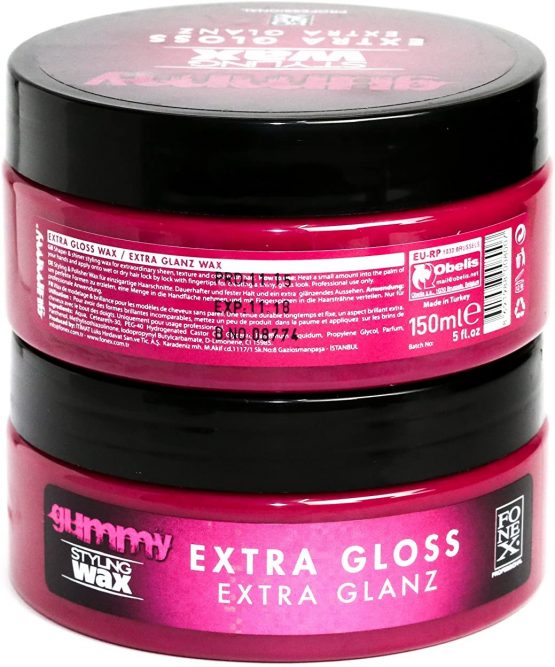 FONEX GUMMY Extra Gloss Wax, RED, 150 ml - Image 3