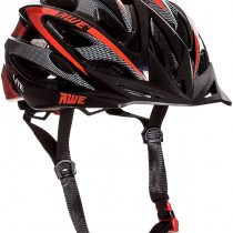 AWE AeroLite Men's Bicycle Helmet - Black/Red, Size 58-61