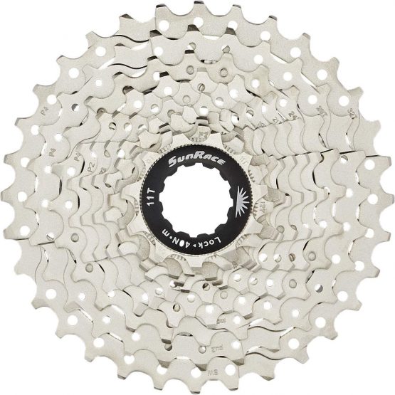 SunRace Unisex's CSRS3 Cassette, Silver, 11-32T