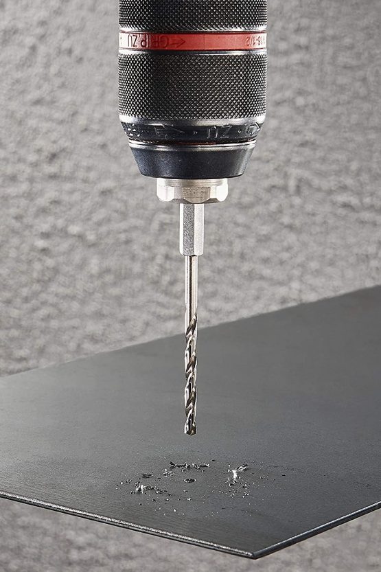 wolfcraft 72560001 Spiral drill HSS ground hex. ø2.0x47mm - Image 2