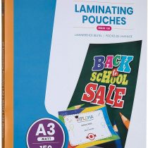 Deskit Laminating Pouches, A3 Matt, 150 Microns, 60 per Pack. Create Clear and Durable Posters with a Modern Finish.