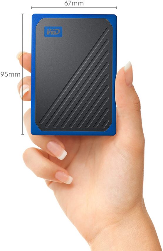 WD 2TB My Passport Go Portable SSD - Cobalt Trim - Image 2