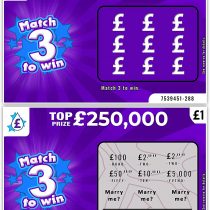 Scratch Card Be My Best Man, Groomsman, Bridesmaid, Maid Matron of Honour, Marry Me? Novelty Fake Lottery Gift (Marry Me)