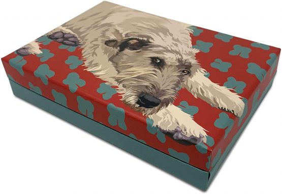 Dog Set Blank Greeting Boxed Notecards by Leslie Gerry - Image 2