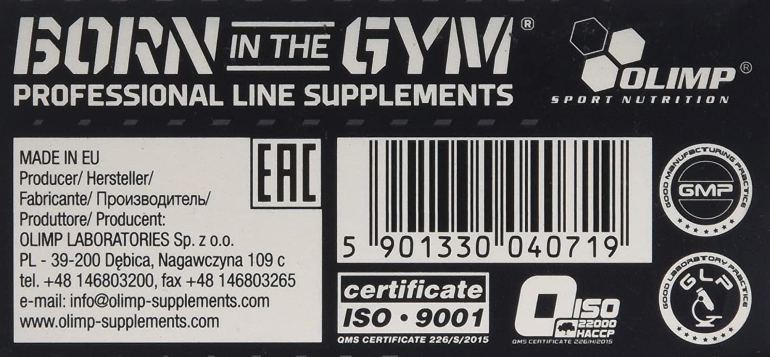 OLIMP SPORT NUTRITION Olimp Labs Beta-Alanine Capsules, Carno Rush, Pack of 80 Mega Tablets, BETA-Alanine CARNO Rush - Image 2