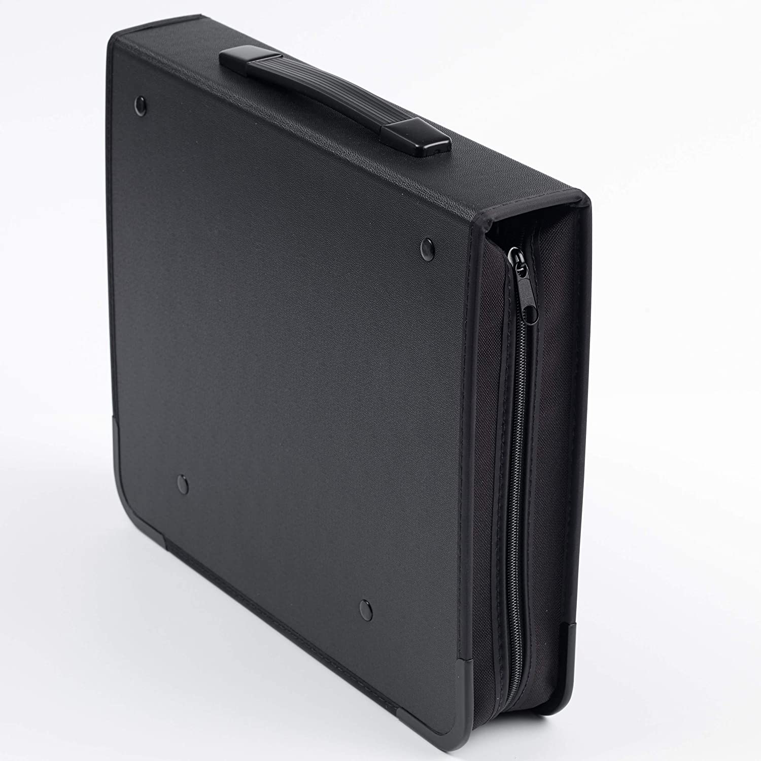 Techstyle Premium Portfolio Presentation Case, Art & Graphic Carrying Folder, Black, A4 Large Cap, Modern - Image 4