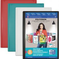 Elba - 100206234 - Polyvision Customizable Document Holder 80 Polypropylene Opaque A4 Random Color