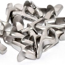 5 mm Shelf Support Peg/Pin Bracket Stainless Steel 20 Pack