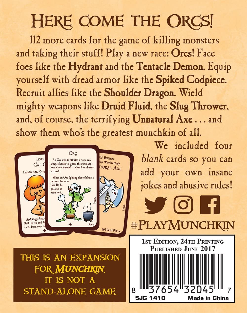 Steve Jackson Games - Munchkin: Expansion 2 Unnatural Axe - Board Game, Multicolor, 2.5 x 3.5 inches - Image 3
