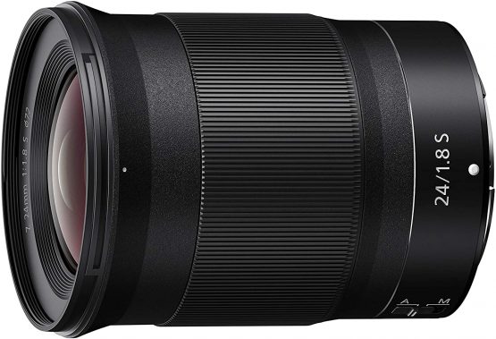 Nikon NIKKOR Z 24 mm f/1.8 S Mirrorless Camera Lens JMA103DA