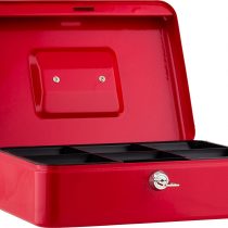 Sax Cash Box B 30 x H 9 x T 24 cm red