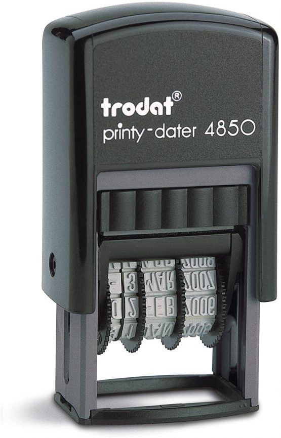 Trodat Replacement Ink Pads 6/4850 - Pack of 2 - Red Ink - For The Printy 4850 and 4850/L - Image 3