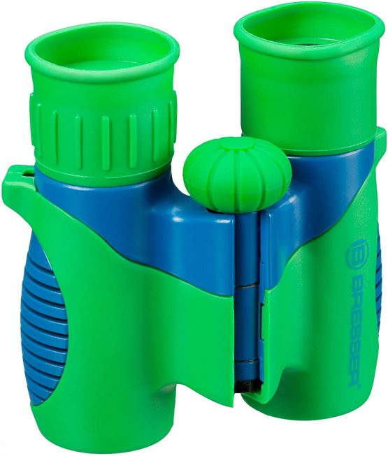 Bresser Junior Children Binoculars 6x21 - Green/Blue - Image 3