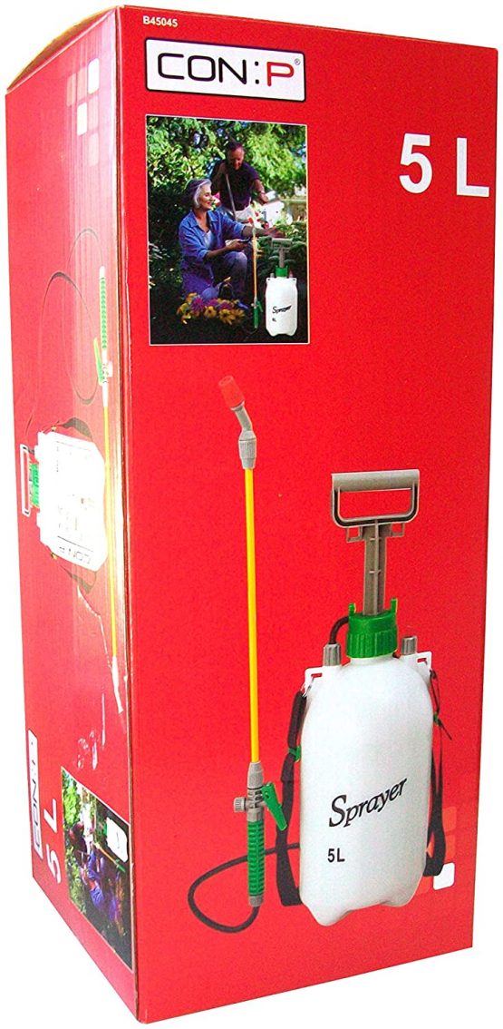 CON:P B45045 Pressurised Garden Sprayer, 5 L - Image 2
