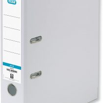 Elba A4 70 mm Strongline Plastic on Board Lever Arch File, White, single