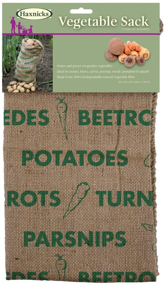 Haxnicks Jute120101 Jute Vegetable Sack, Brown, 40 x 40 x70 cm - Image 2