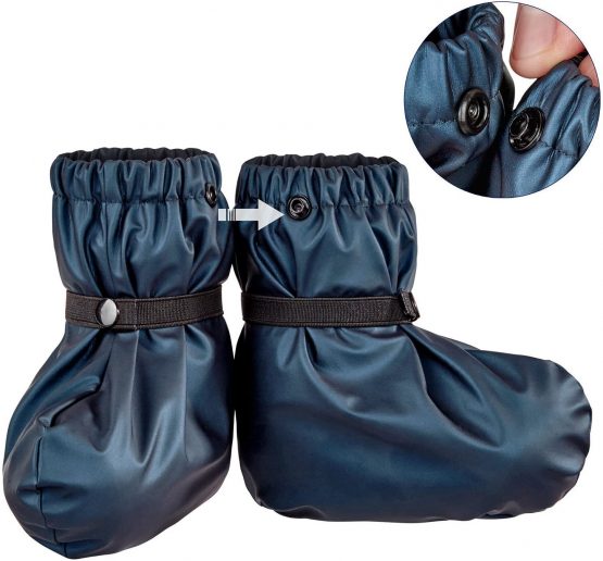 Mia's rain footies, waterproof, sturdy, durable, one size - rain shoes, rain overshoes, learner's shoes, bottle shoes, crawling shoes, baby shoes, overshoes - Image 4