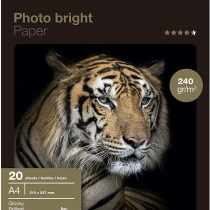 Apli Photo Bright Paper 240gsm A4 Ref 4454 [20 Sheets]