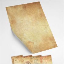 Tiberius Premium Parchment Effect Paper - 100 Sheets - Double Sided A4 - Quality 100 GSM Paper - Astra Print