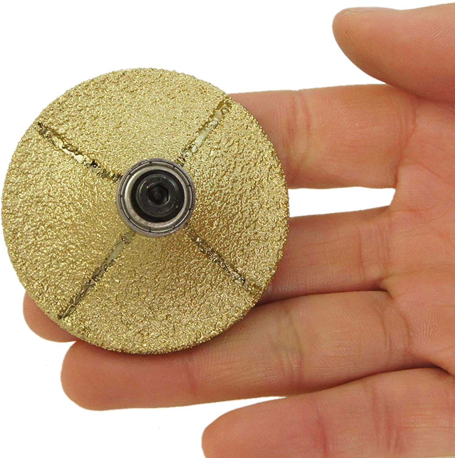 KATSU Electroplated Diamond Stone Marble Grinding Edge Router Bit 1/2" Shank Woodworking Trimming Carving Milling Cutter Tool for Marble/Granite/Quartz - Image 3