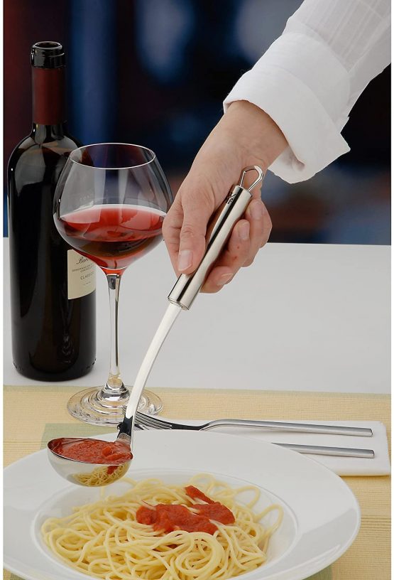 WMF Sauce Ladle 27 cm Profi Plus Cromargan Stainless Steel Partly Matt Dishwasher-Safe - Image 3