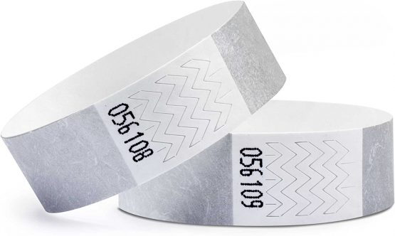 linie zwo®, Pack of 100 wristbands Tyvek® 19 mm
