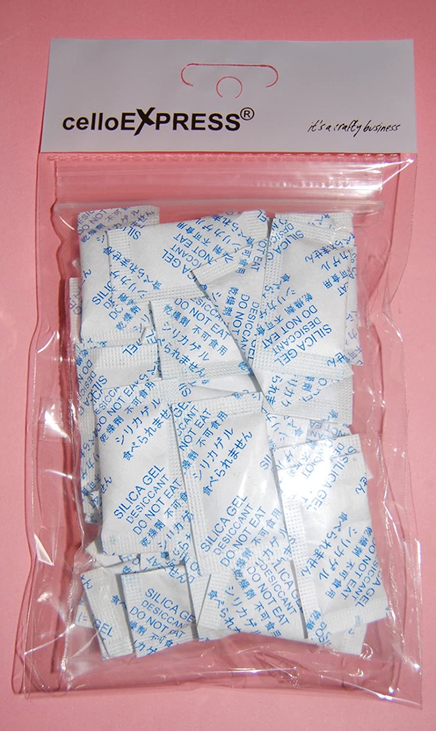 celloexpress 1g Silica Gel Pouches - Pack of 50 - Total Gel Weight 50g - Silica Gel in Tyvek Fabric Sachets (1g, 50) - Image 4