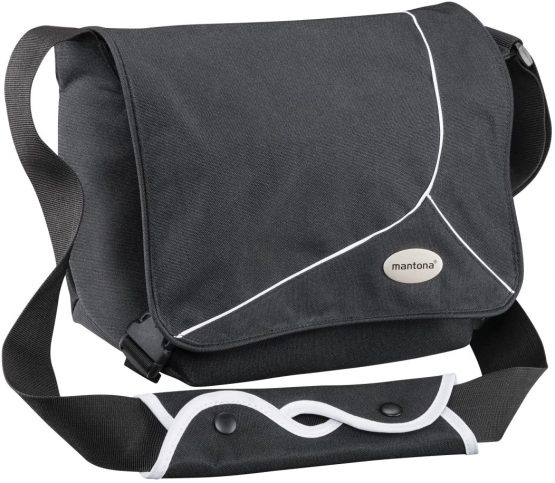 Mantona Mondstein SLR Camera Bag (shoulder bag, for DSLR with lens and speedlite)