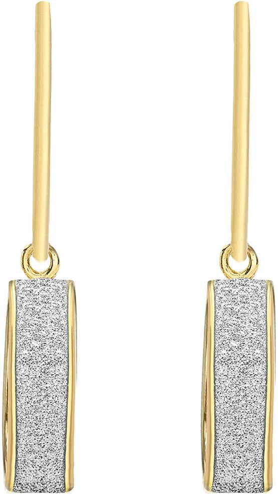 Carissima Gold Women's 9 ct Yellow Gold Ring Stardust Earrings - Image 3