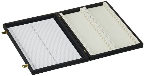 NeoLab 1-6259 Specimen Slide Storage Box for 100 Slides, 270 x 190 x 35 mm - Image 2