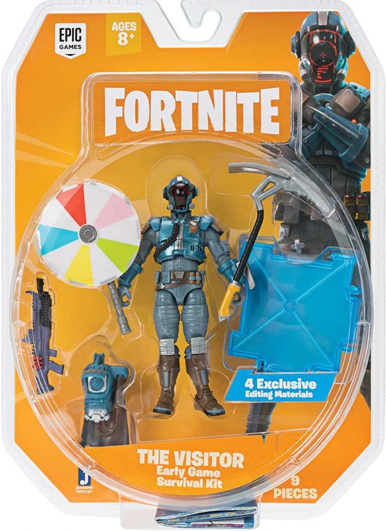 Fortnite FNT0107 4" Early Game Survival Figure Pack-The Visitor